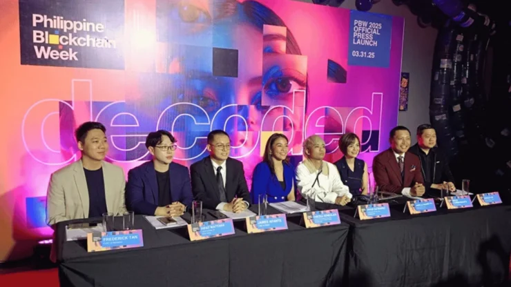 Philippine Blockchain Week 2025 Press Event img