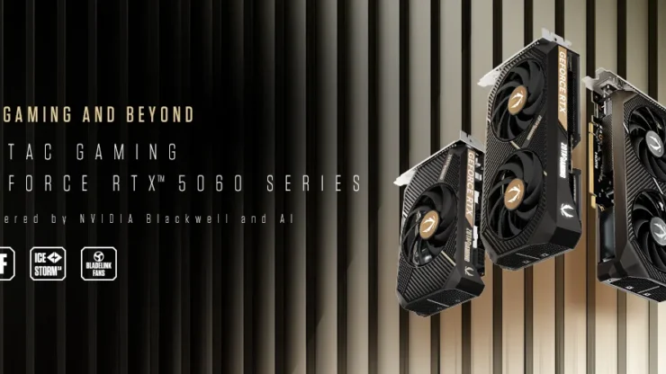 ZOTAC GAMING GeForce RTX 5060 Series Banner