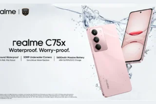 realme C75x waterproof launch img