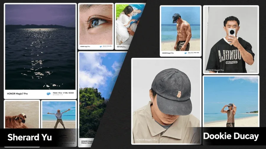 HONOR Magic7 Pro through the lens of Sherard Yu and Dookie Ducaycompressed
