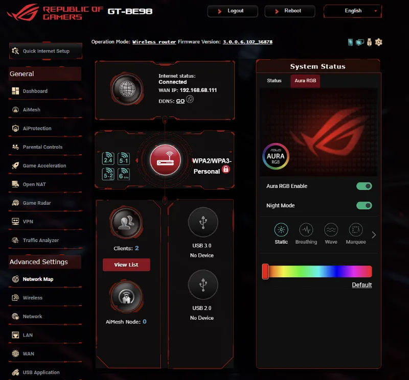 ROG Rapture GT-BE98