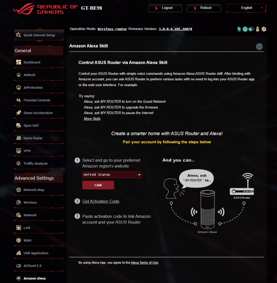 ROG Rapture GT-BE98 ROG Rapture GT-BE98