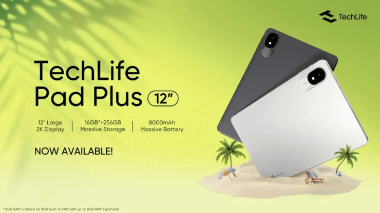 techlife pad plus 12in now available img