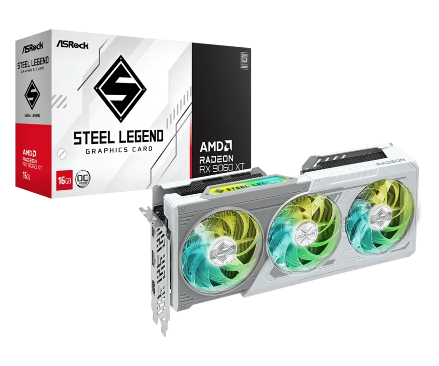 ASRock Reveils AMD Radeon™ RX 9060 XT Series Graphics Cards
