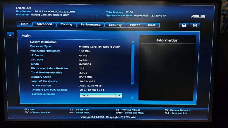NUC 14 Pro AI NUC 14 Pro AI