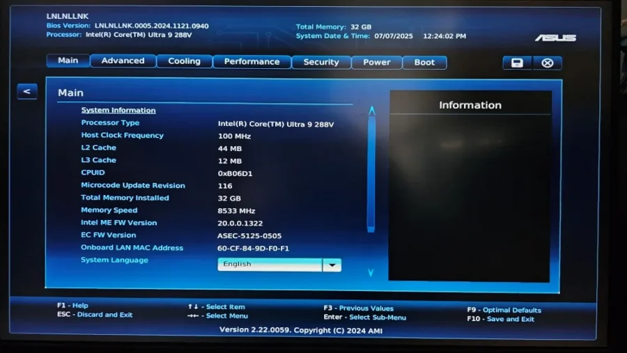 NUC 14 Pro AI
