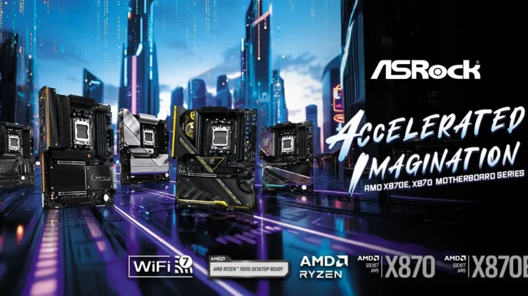ASRock X870 X870E New Motherboards