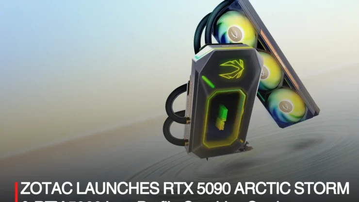 RTX 5090 Arctic Storm and RTX 5060 Low Profile