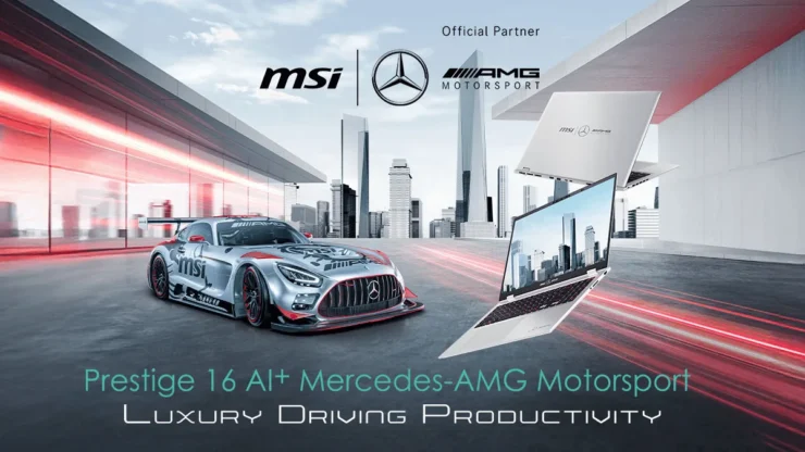 MSI AMG Prestige 16 AI+ Mercedes-AMG Motorsport Laptop img