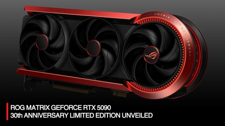 ASUS ROG Matrix RTX 5090 30th Anniversary Limited Edition