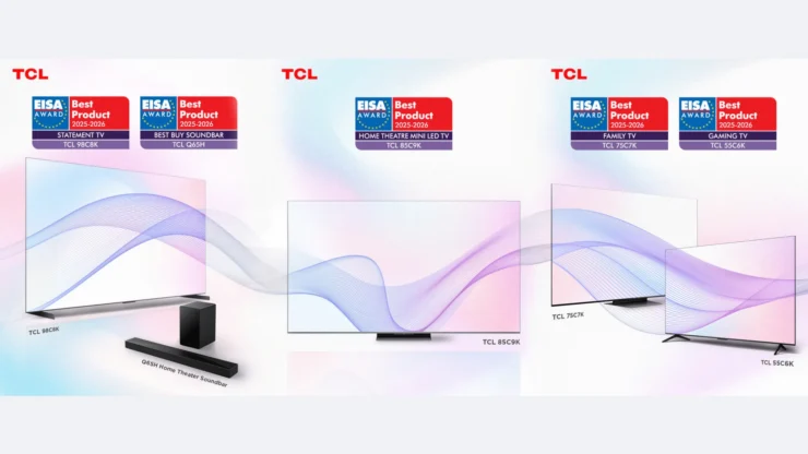 TCL Earns Five (5) EISA Awards img