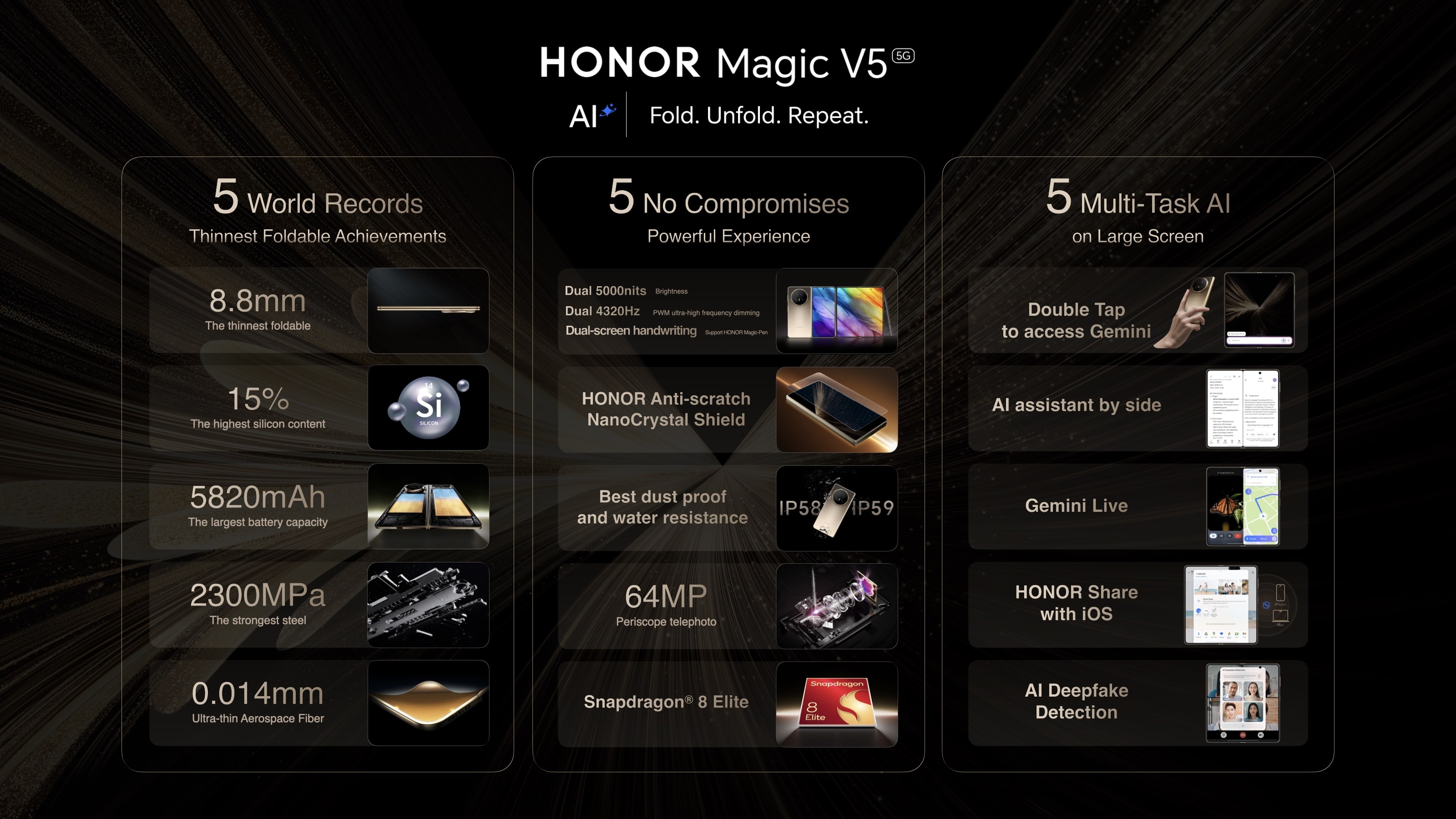 HONOR Magic V5 HONOR Magic V5