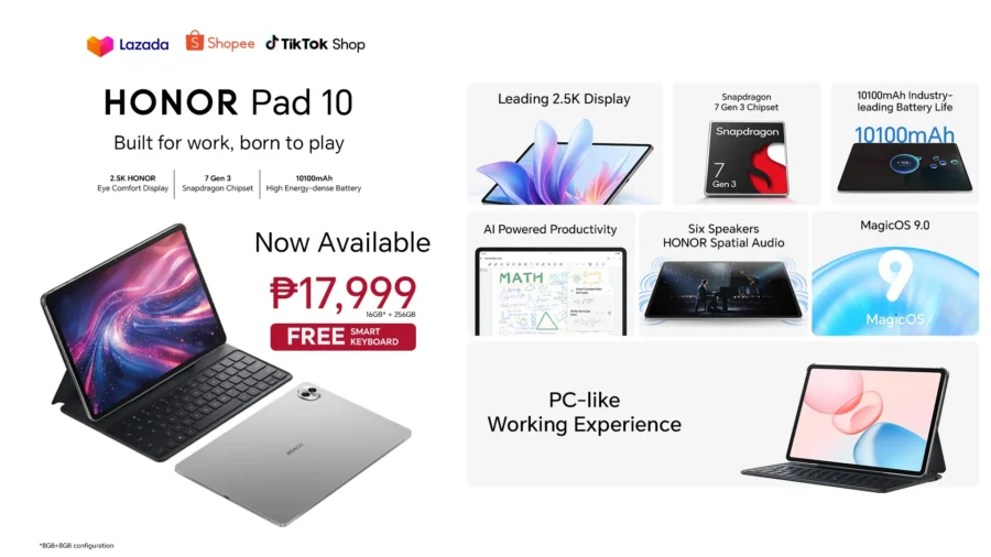 HONOR Pad 10