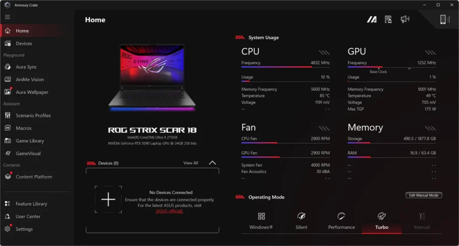 ASUS ROG STRIX SCAR 18
