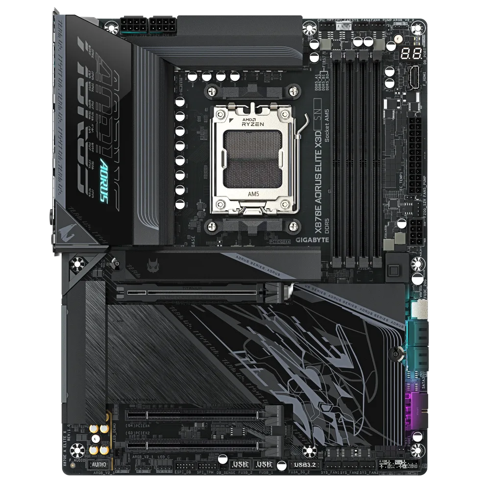 X870E AORUS ELITE X3D Series