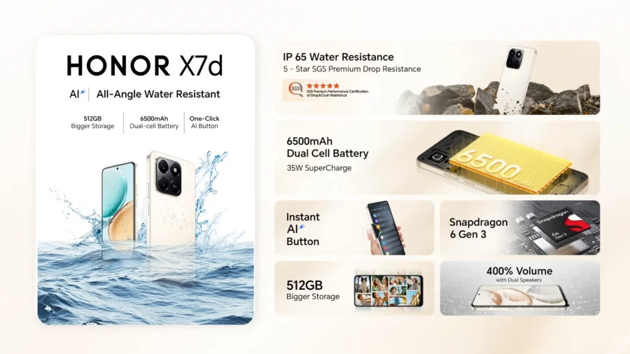 HONOR X7d HONOR X7d Specs