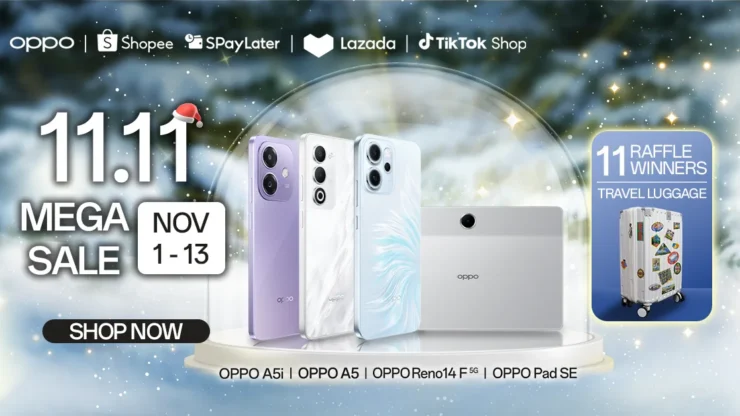 OPPO 11.11 Mega Sale