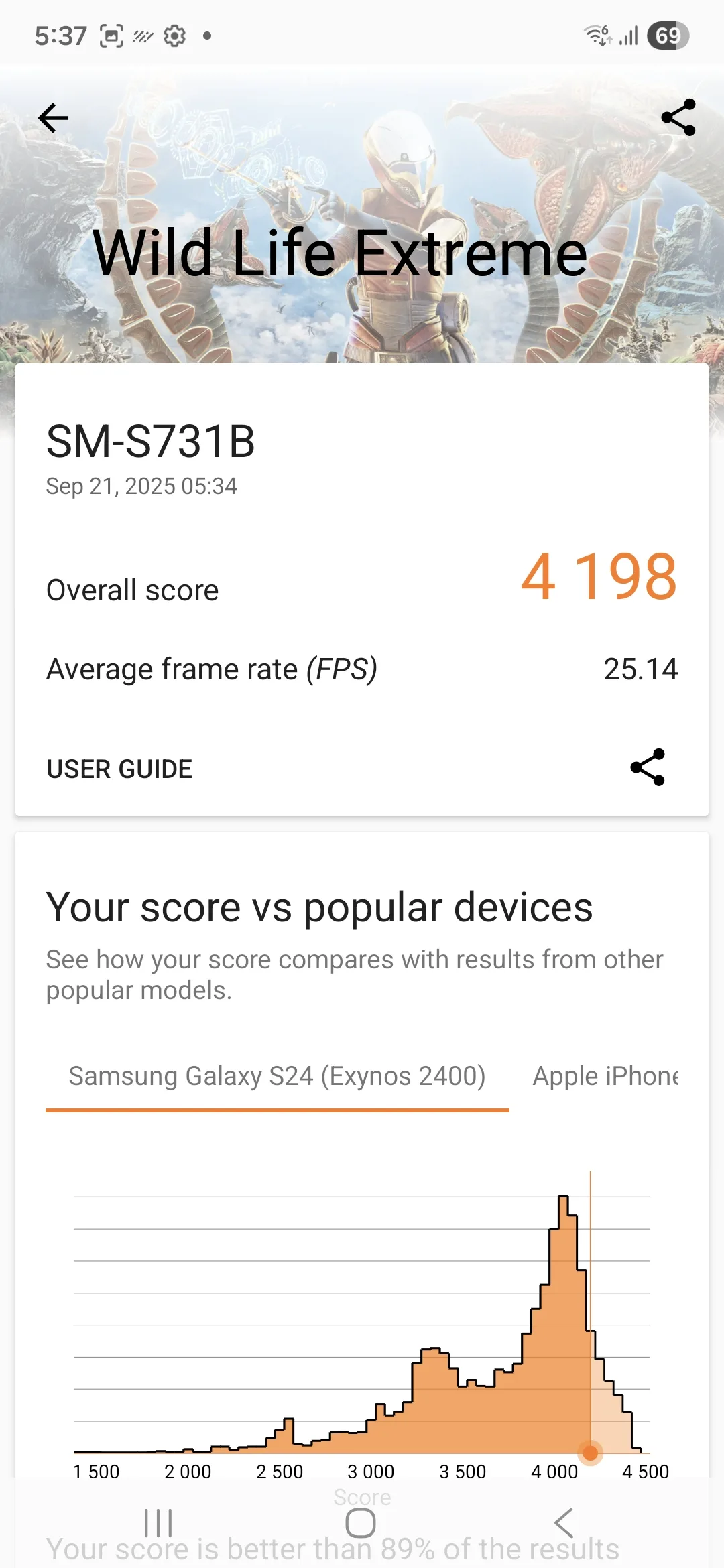 Samsung Galaxy S25 FE