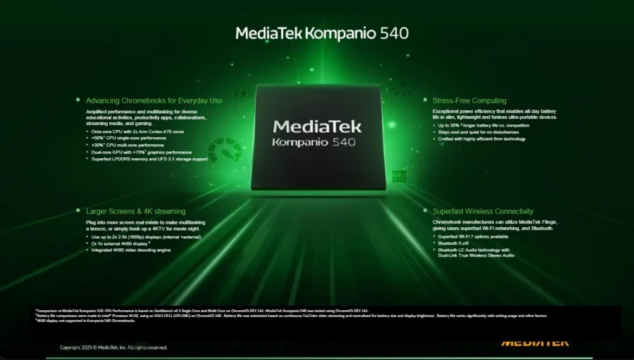 MediaTek Kompanio 540