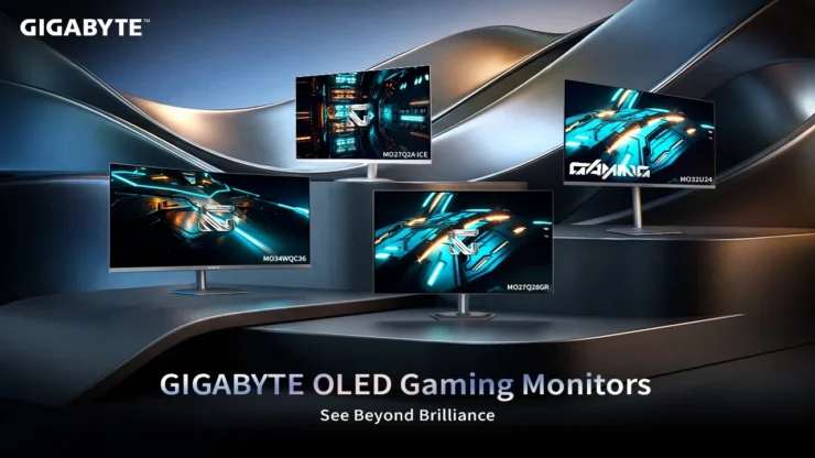 Gigabyte AORUS CES 2026 OLED Monitors