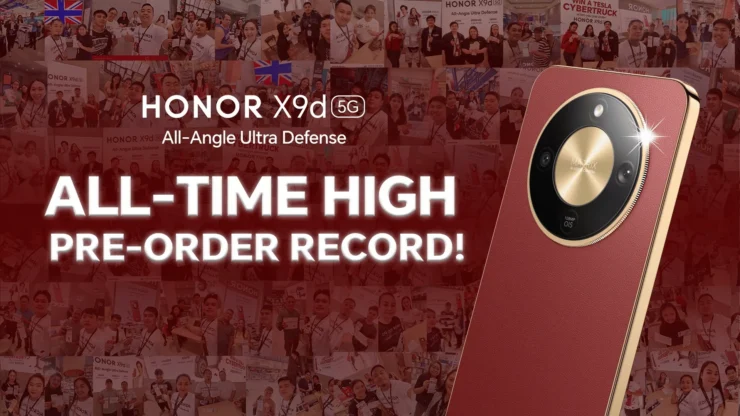 HONOR X9d 5G Pre-order Record img