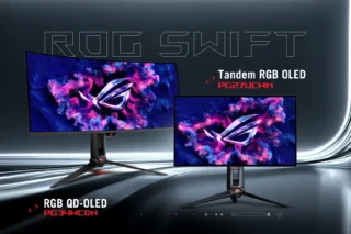 ASUS ROG Monitors CES 2026