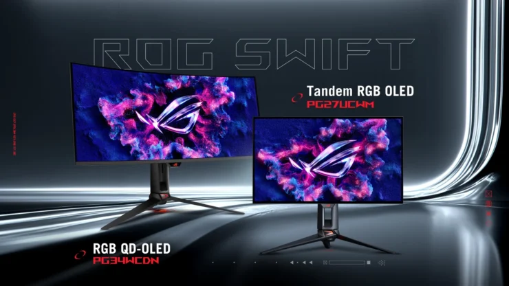 ASUS ROG Monitors CES 2026