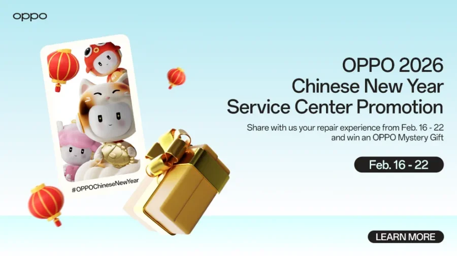 OPPO Festive Service Center Rewards
