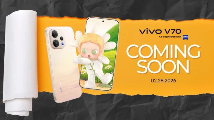 vivo V70 Pop Mart Collab Golden Hour