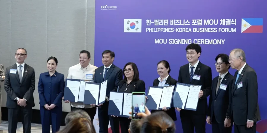 Philippines-Korea Business Forum MOU Signing Ceremony Rocket