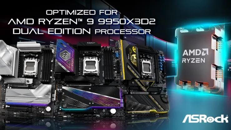 9950X3D2 BIOS Updates for ASROCK AM5 boards