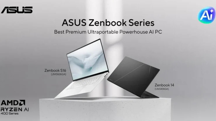 ASUS Zenbook 16 UM5606 and Zenbook 14 UM3406