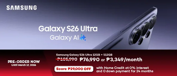 Home Credit Samsung Galaxy S26 Pre-Order