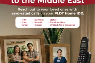 PLDT Home Free IDD Calls to the Middle East