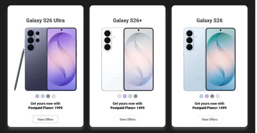 Galaxy S26 Series