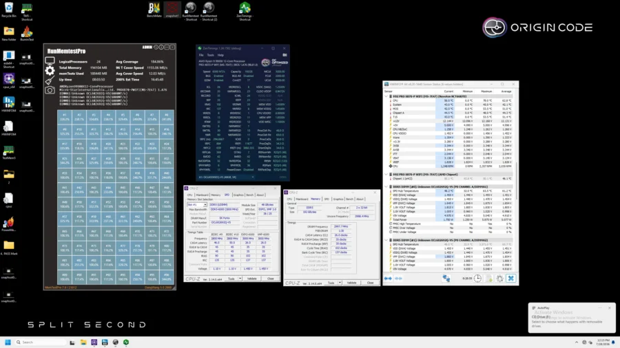 Vortex DDR5 Origin Code Vortex DDR5
