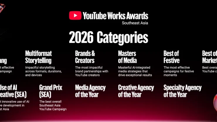 YouTube Works Awards SEA 2026