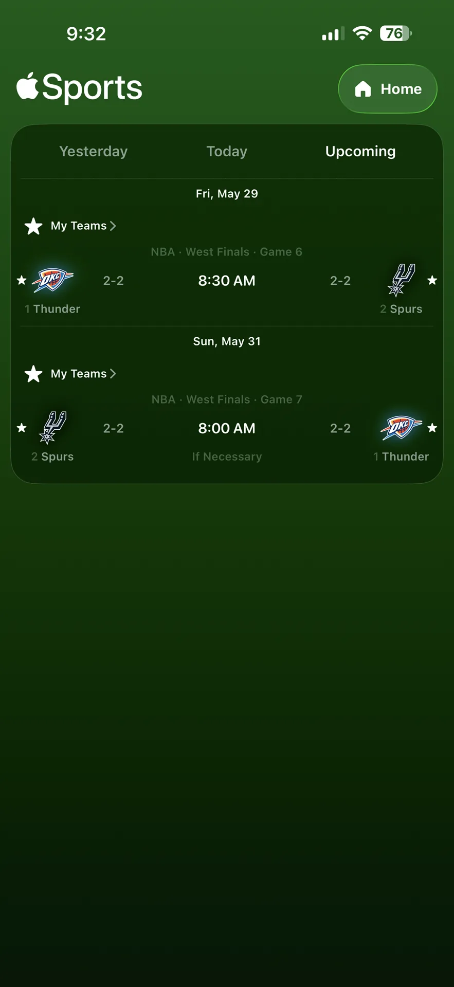Apple Sports