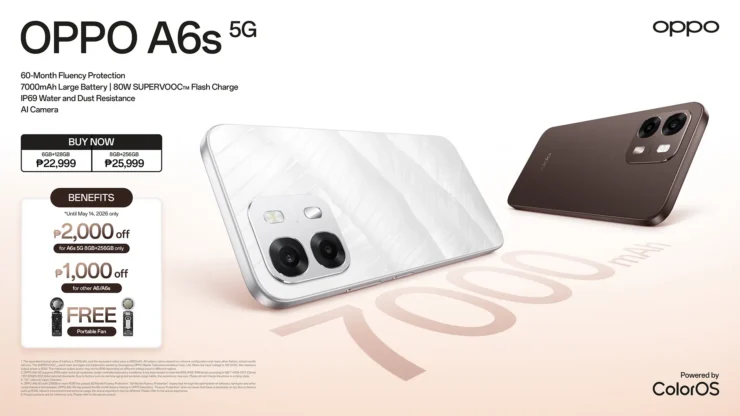 OPPO A6s 5G