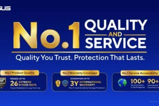ASUS No. 1 Quality & Service Program