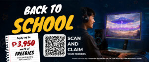 AGON AOC Back to School Promo