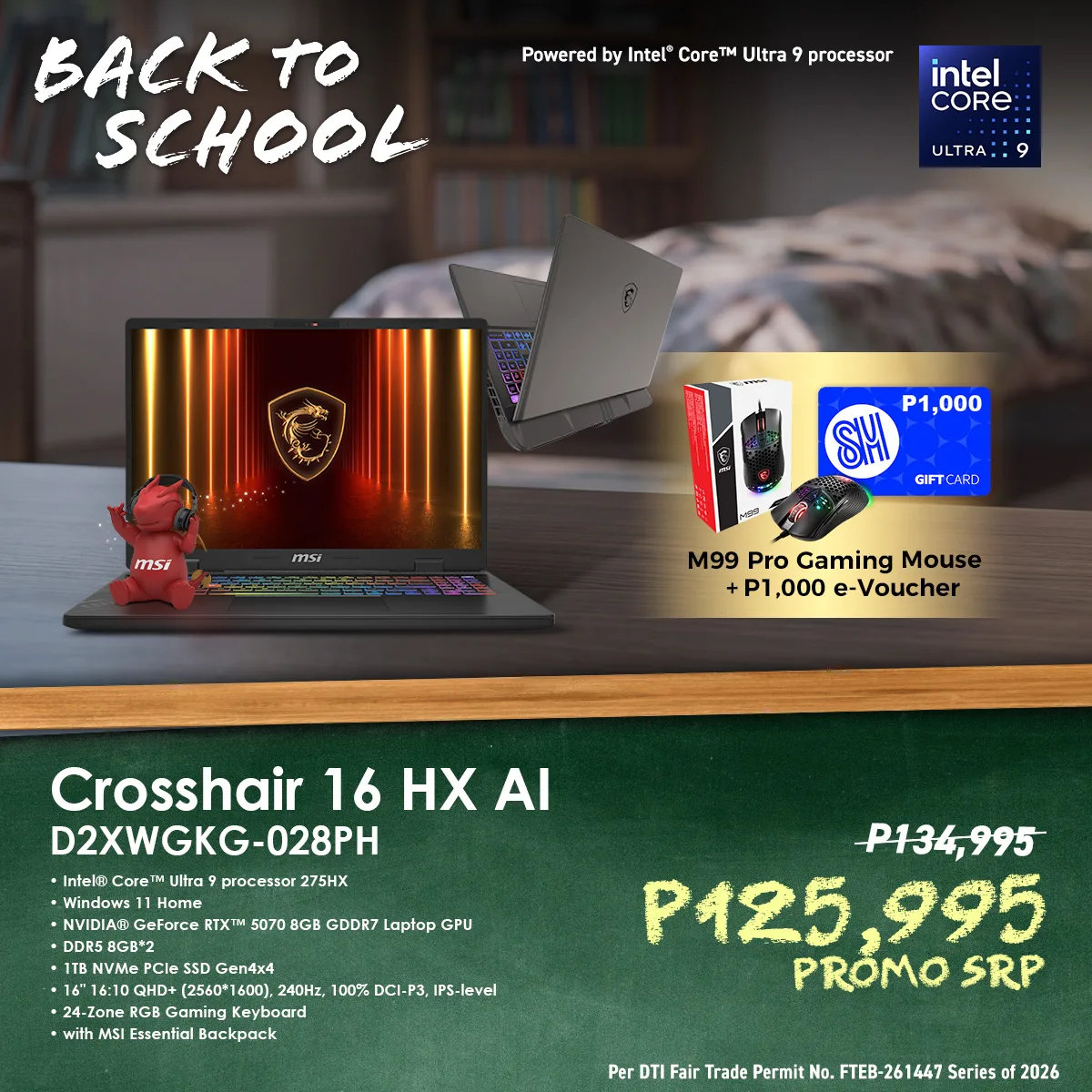 MSI Back-to-School MSI Back-to-School