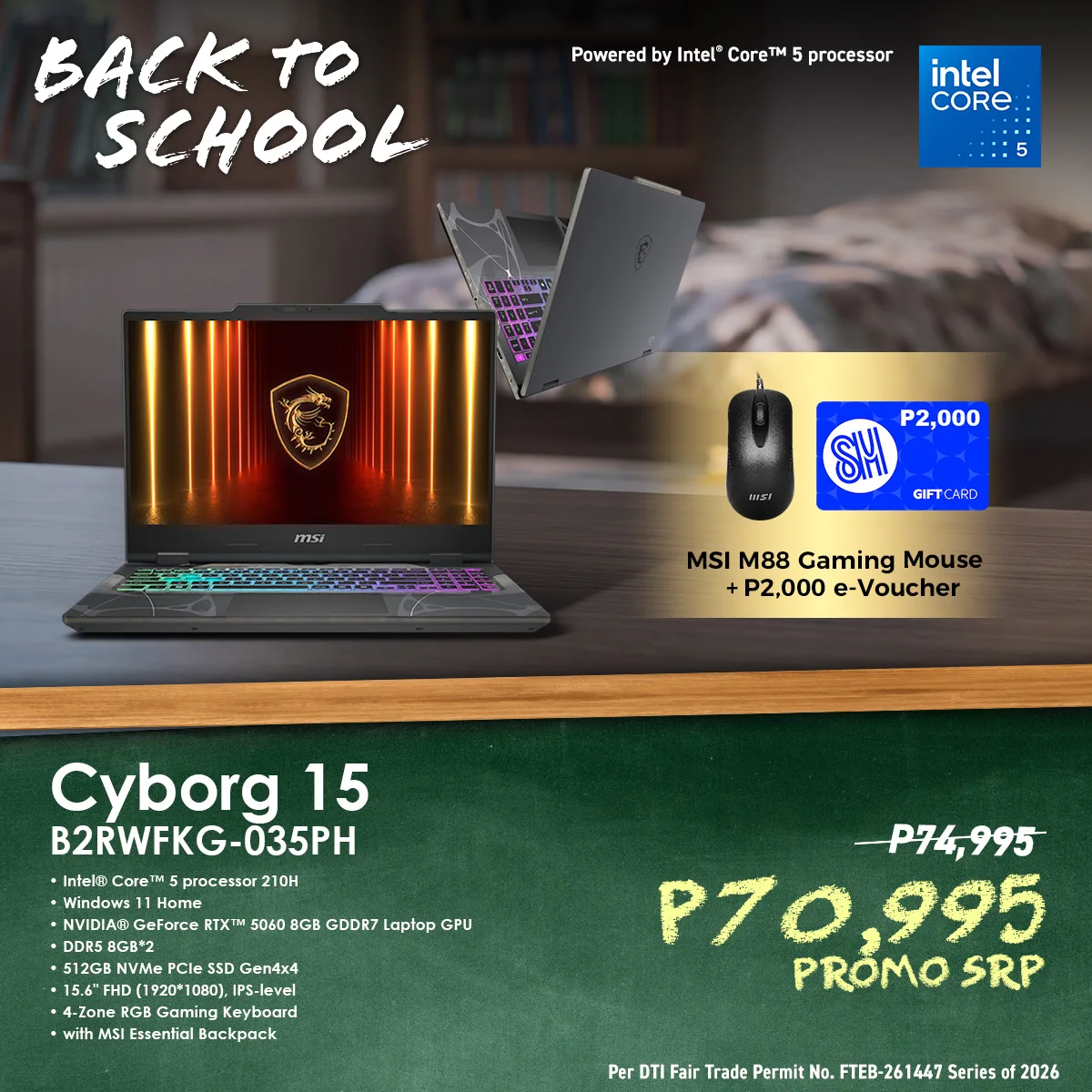 MSI Back-to-School MSI Back-to-School