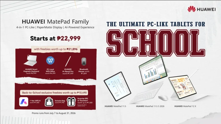 HUAWEI MatePad Family Back to School Promotions