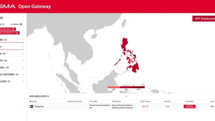 SmartSafe RoamStatus GSMA Open Gateway Certification