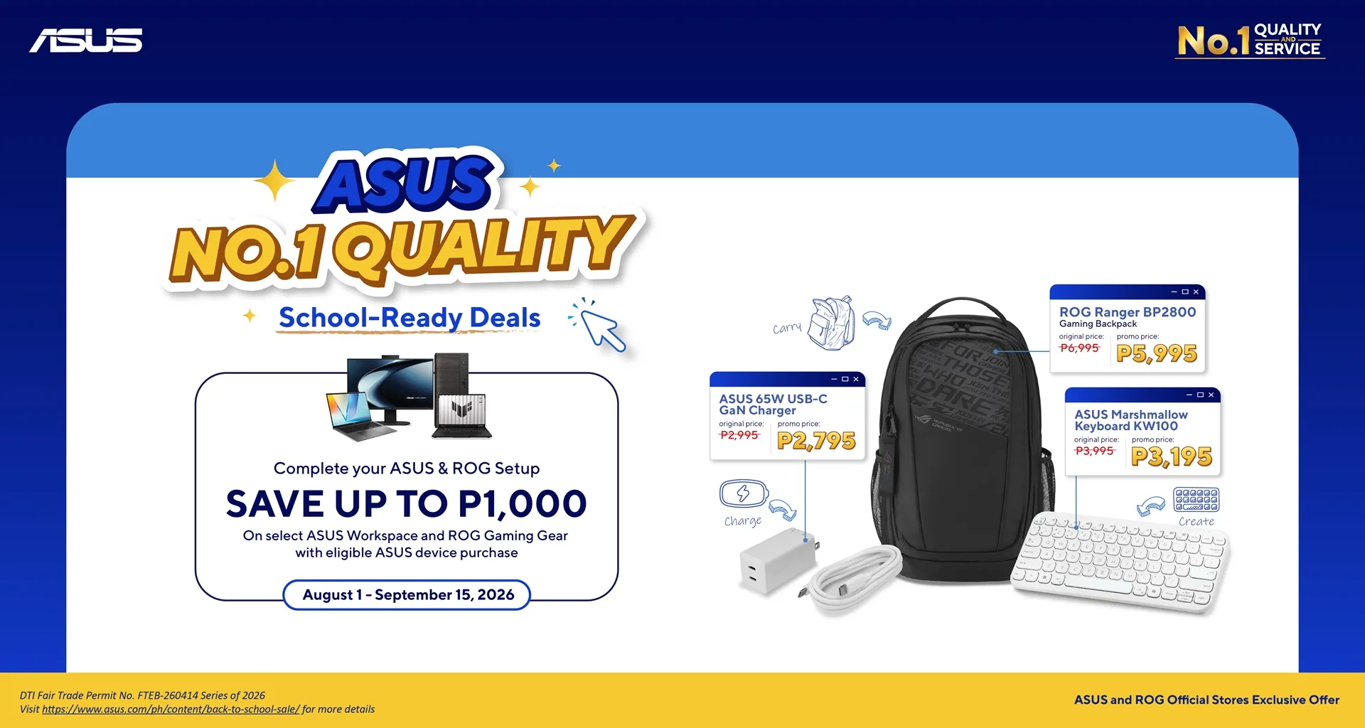 ASUS No. 1 Quality