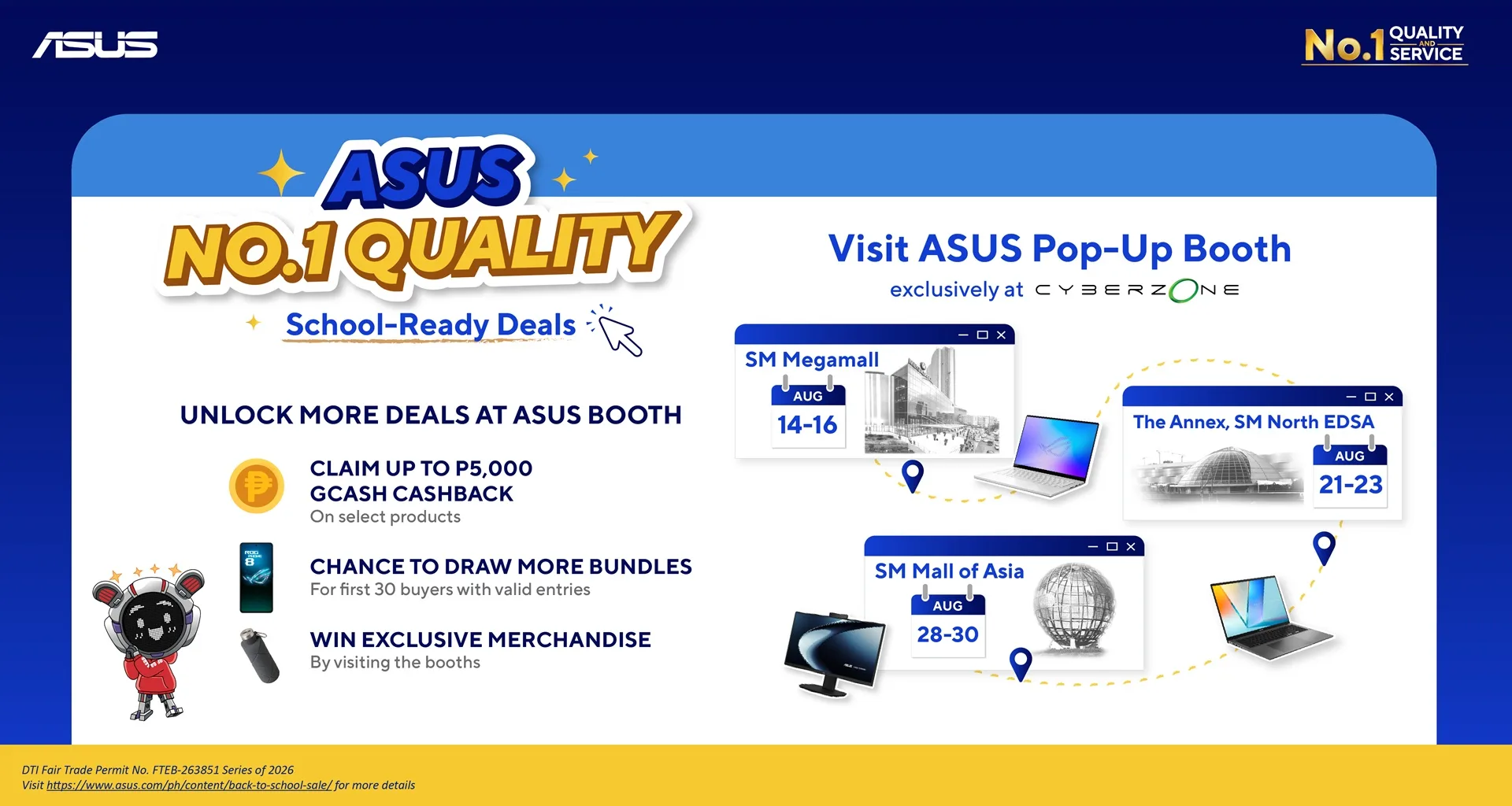 ASUS No. 1 Quality