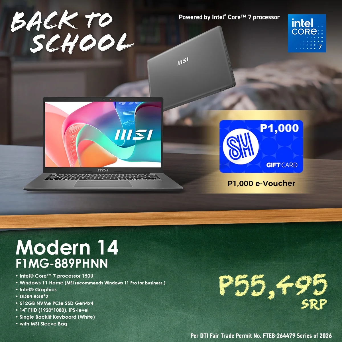 MSI Back to School 2026