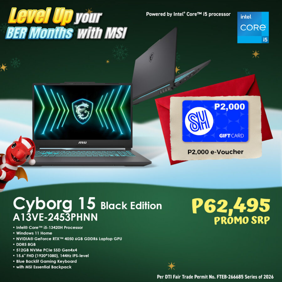 MSI Level Up Your BER Months MSI Level Up Your BER Months
