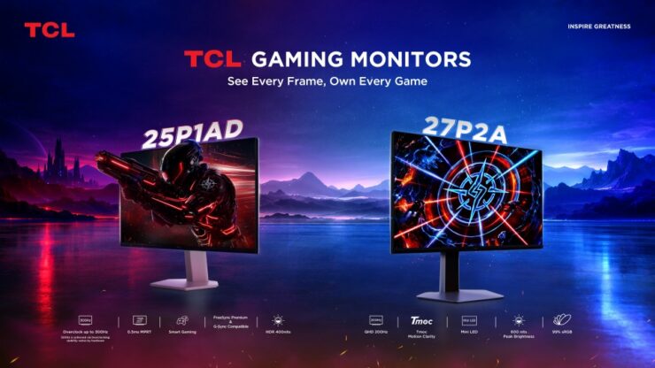 TCL 25P1AD TCL 27P2A